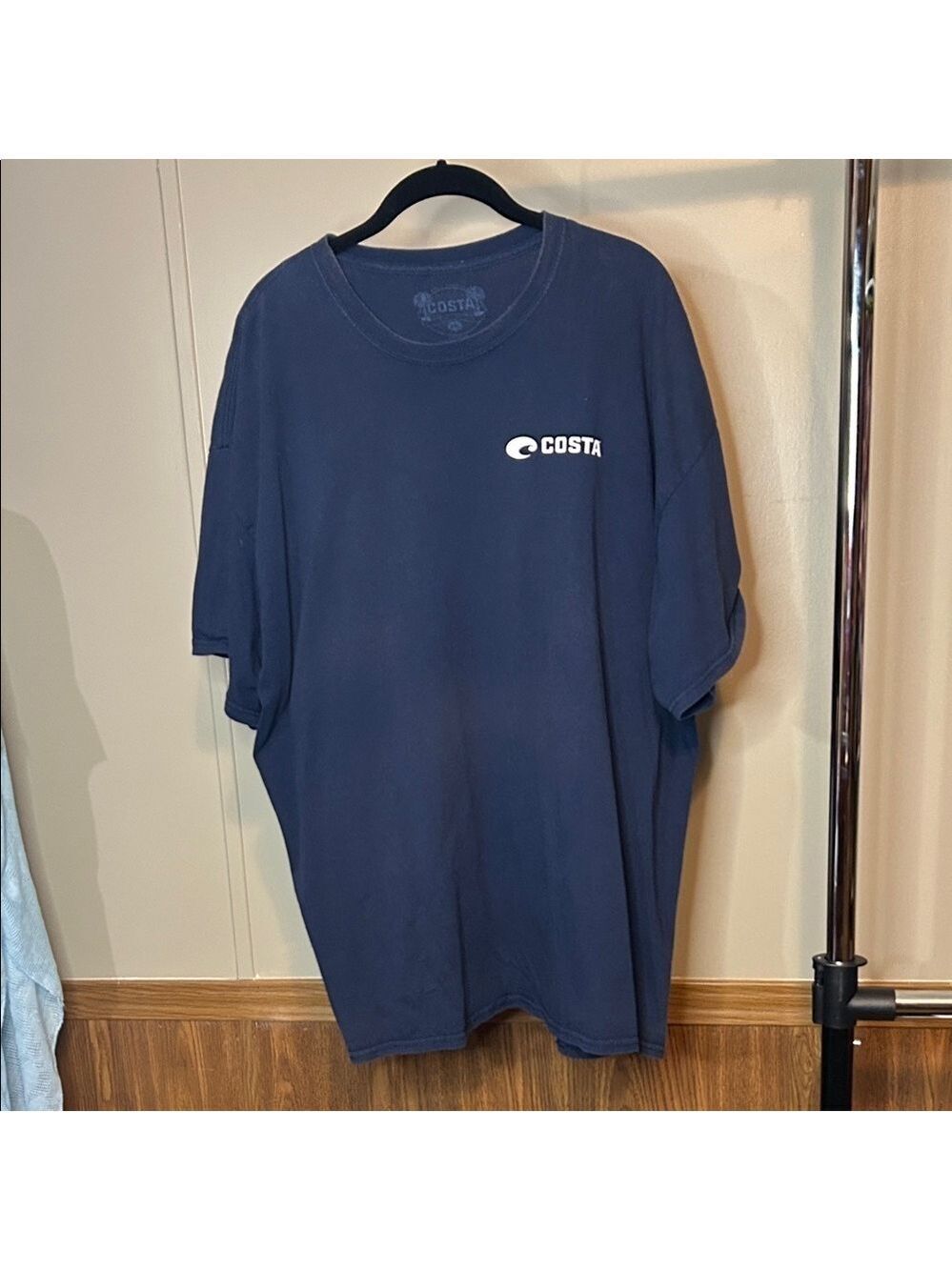 Costa Men's Deep Blue Short Sleeve Tee